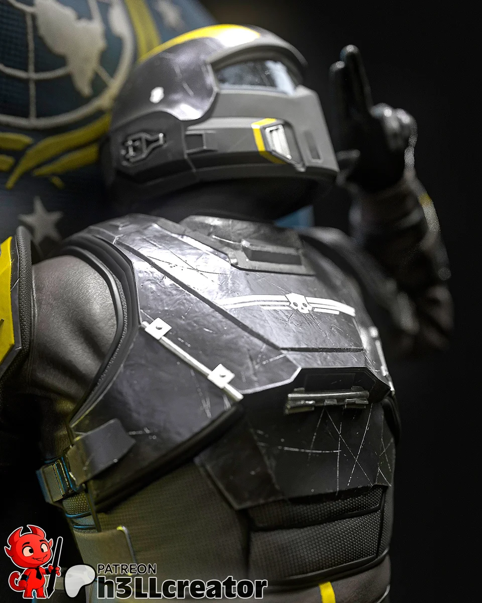 Helldiver | Fan Art | 3D Printed Resin Model Garage Kit | *Un-Painted* | H3LL Creator 3