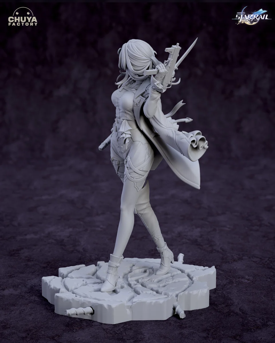 Kafka | Fan Art | 3D Printed Resin Model Garage Kit | *Un-Painted* | Chuya Factory 10