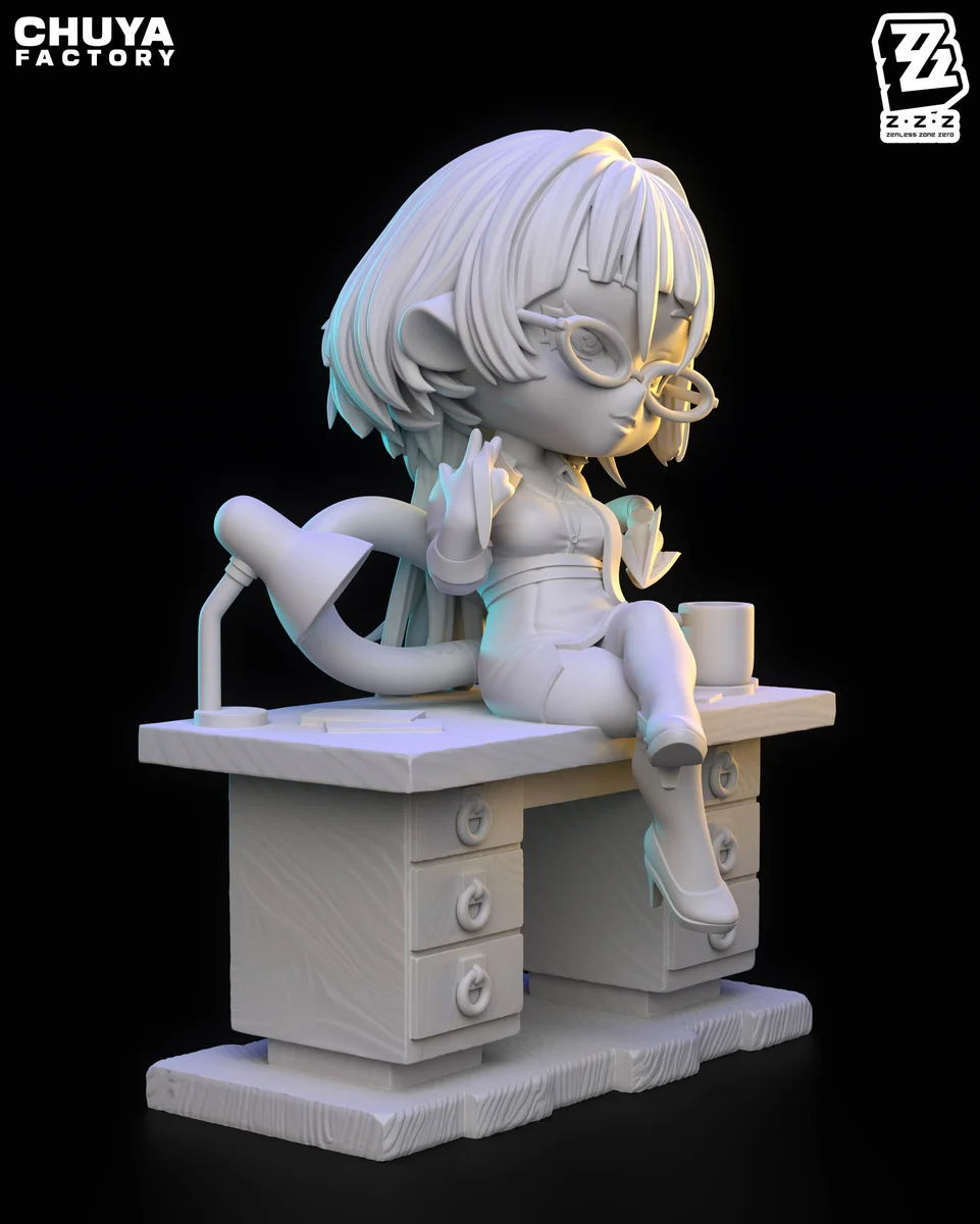 Chibi Jane Doe | Fan Art | 3D Printed Resin Model Garage Kit | *Un-Painted* | Chuya Factory 10