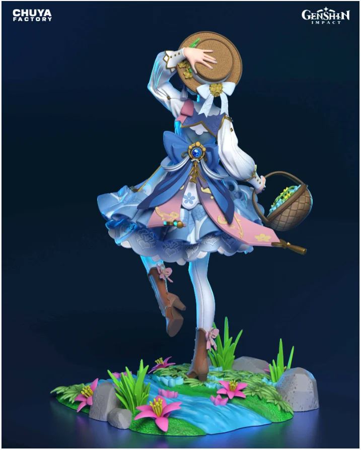 Kamisato Ayaka | Fan Art | 3D Printed Resin Model Garage Kit | *Un-Painted* | Chuya Factory 5