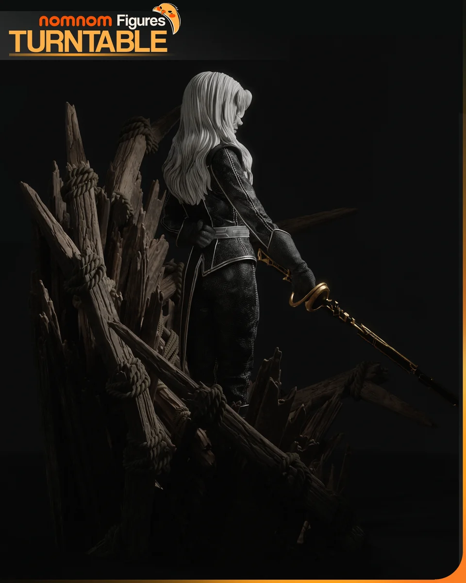 Alicia | Fan Art | 3D Printed Resin Model Garage Kit | *Un-Painted* | Nomnom 8