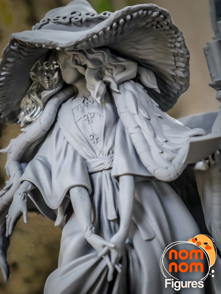 Ranni the Witch | Fan Art | 3D Printed Resin Model Garage Kit | *Un-Painted* | Nomnom 10