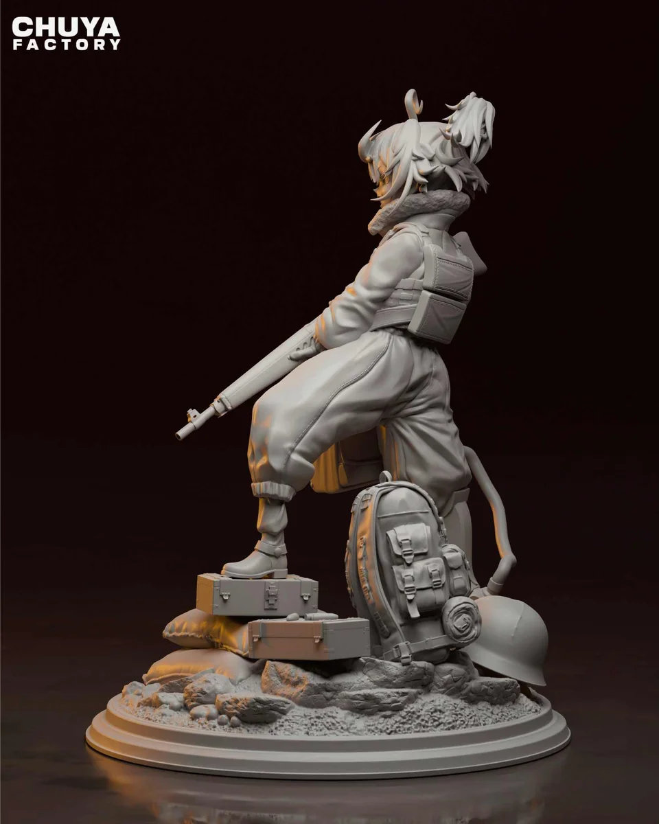 Tanya von Degurechaff | Fan Art | 3D Printed Resin Model Garage Kit | *Un-Painted* | Chuya Factory 10