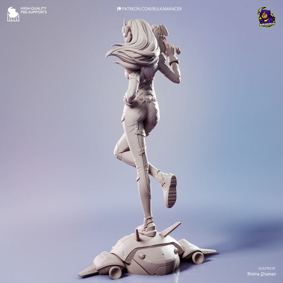 D.Va | Fan Art | 3D Printed Resin Model Garage Kit | *Un-Painted* | Bulkamancer 8