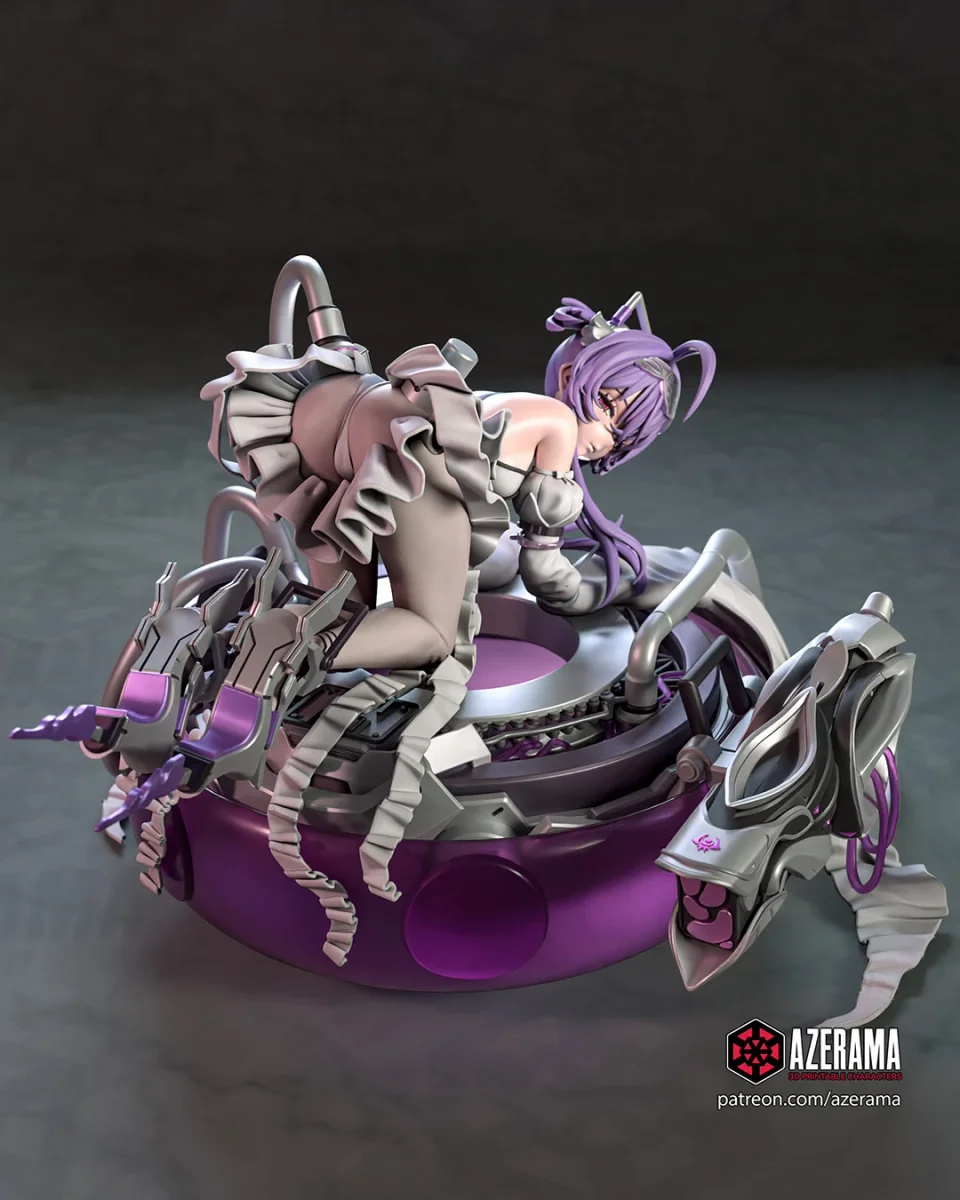 Liberalio | Fan Art | 3D Printed Resin Model Garage Kit | *Un-Painted* | Azerama