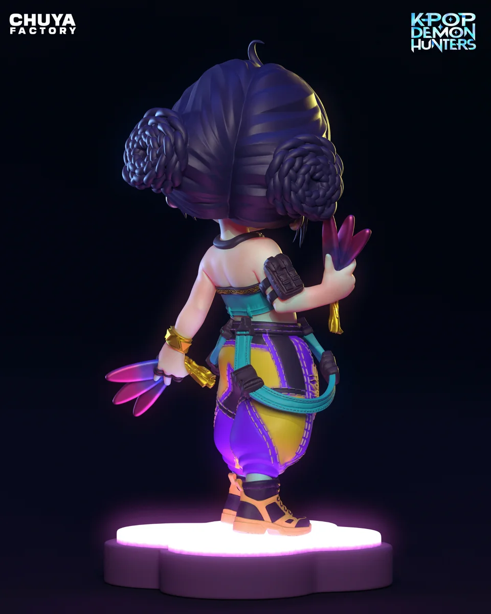 Chibi Zoey | Fan Art | 3D Printed Resin Model Garage Kit | *Un-Painted* | Chuya Factory 11