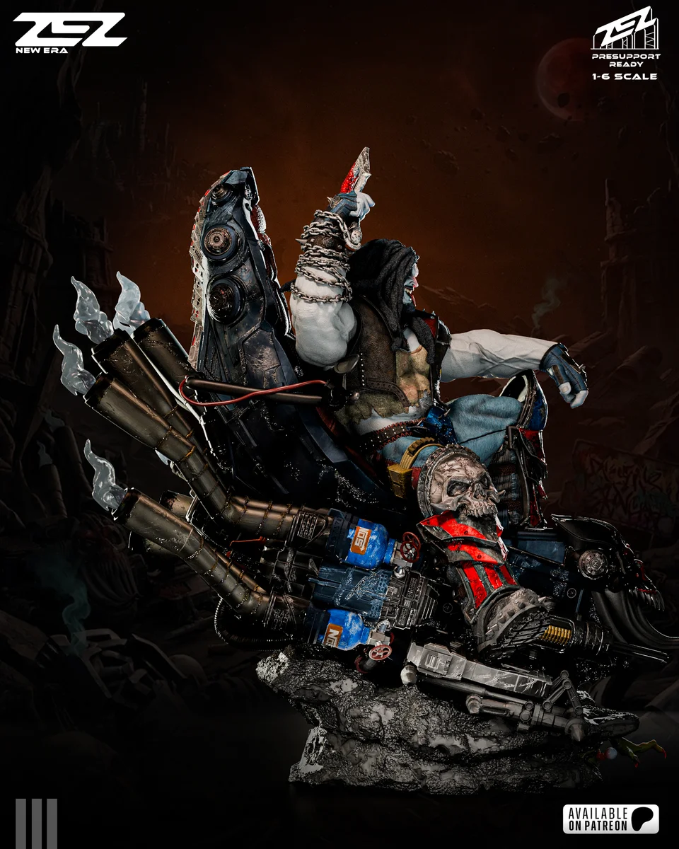 Lobo Throne | Fan Art | 3D Printed Resin Model Garage Kit | *Un-Painted* | ZEZ Studio 5