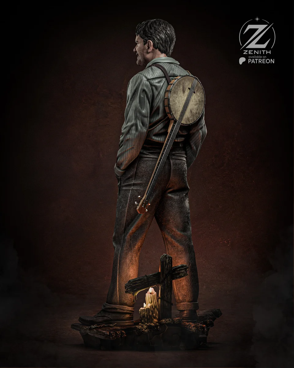 Remmick | Fan Art | 3D Printed Resin Model Garage Kit | *Un-Painted* | Zenith Studios 4