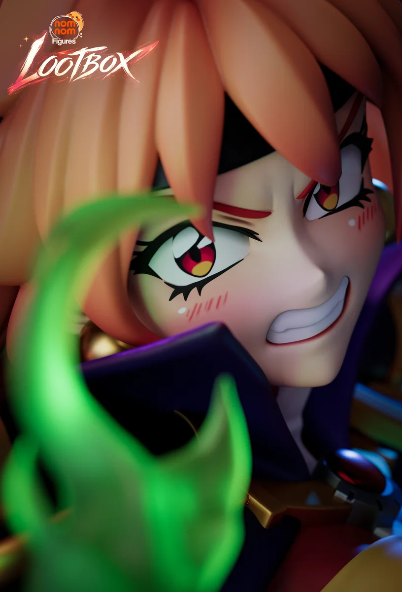 Lina Inverse | Fan Art | 3D Printed Resin Model Garage Kit | *Un-Painted* | Nomnom 4