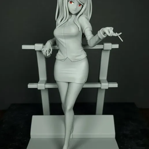 Jill Stingray | Fan Art | 3D Printed Resin Model Garage Kit | *Un-Painted* | EggmaStudios 6