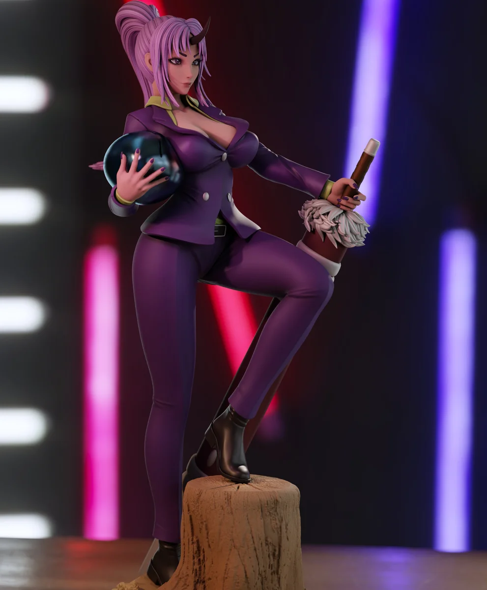 Shion | Fan Art | 3D Printed Resin Model Garage Kit | *Un-Painted* | Momoji 5