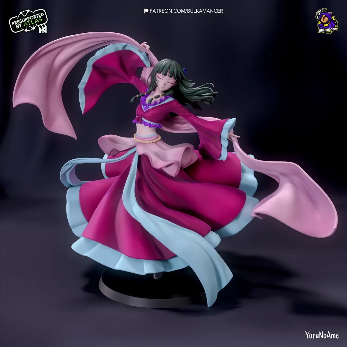 Poison Maiden | Fan Art | 3D Printed Resin Model Garage Kit | *Un-Painted* | Bulkamancer 2