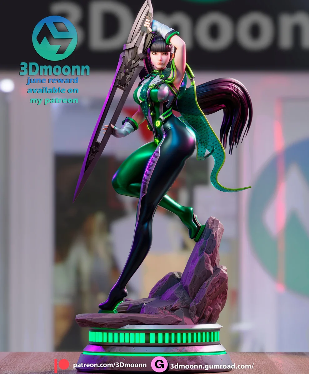 Planetary Defender | Fan Art | 3D Printed Resin Model Garage Kit | *Un-Painted* | 3DMoon 6