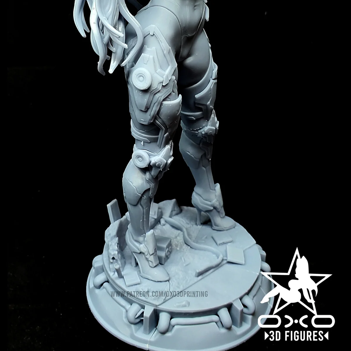 Descendant Bunny | Fan Art | 3D Printed Resin Model Garage Kit | *Un-Painted* | OXO3D 9