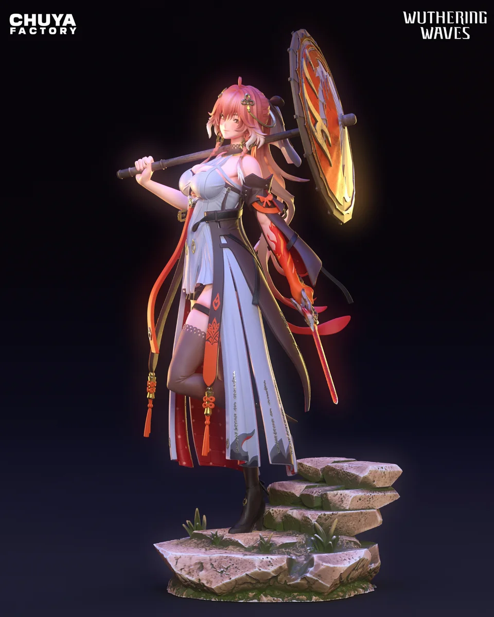Chang Li | Fan Art | 3D Printed Resin Model Garage Kit | *Un-Painted* | Chuya Factory 11