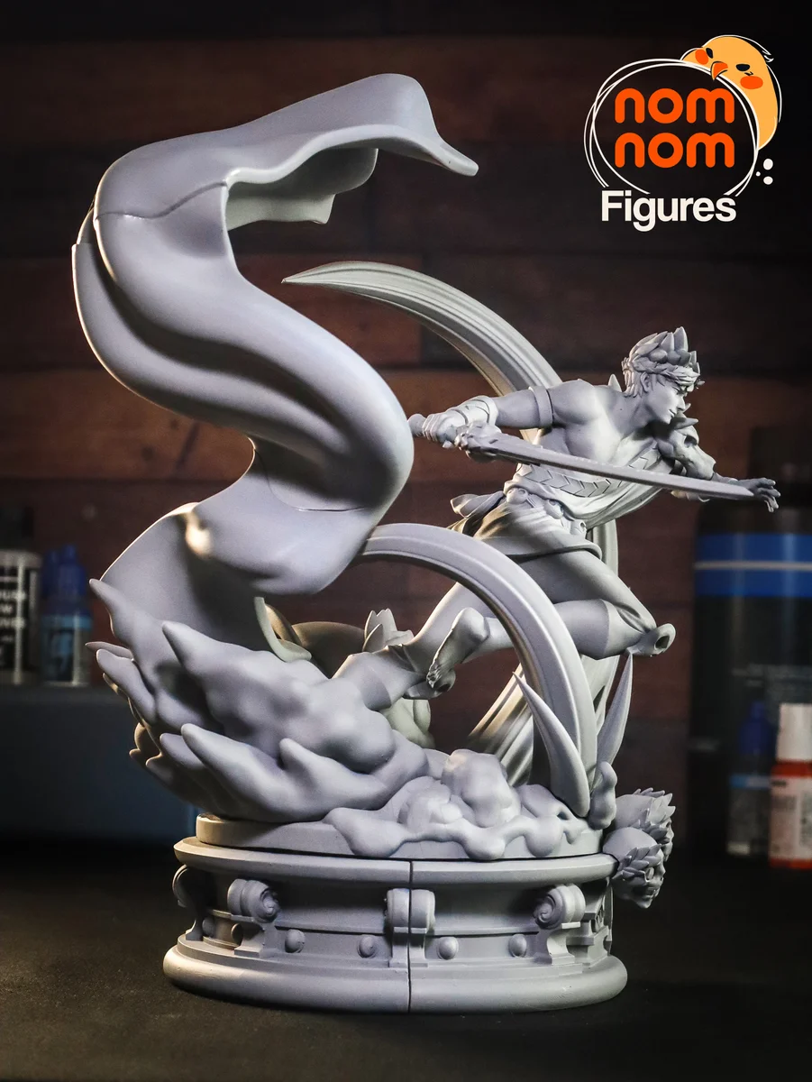 Zagreus | Fan Art | 3D Printed Resin Model Garage Kit | *Un-Painted* | Nomnom 10