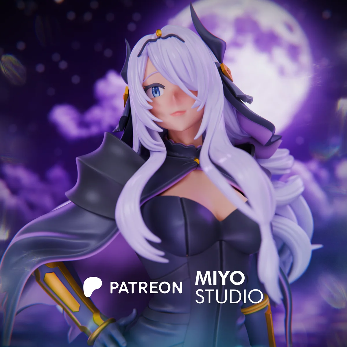 Victoria | Fan Art | 3D Printed Resin Model Garage Kit | *Un-Painted* | MiyoStudio