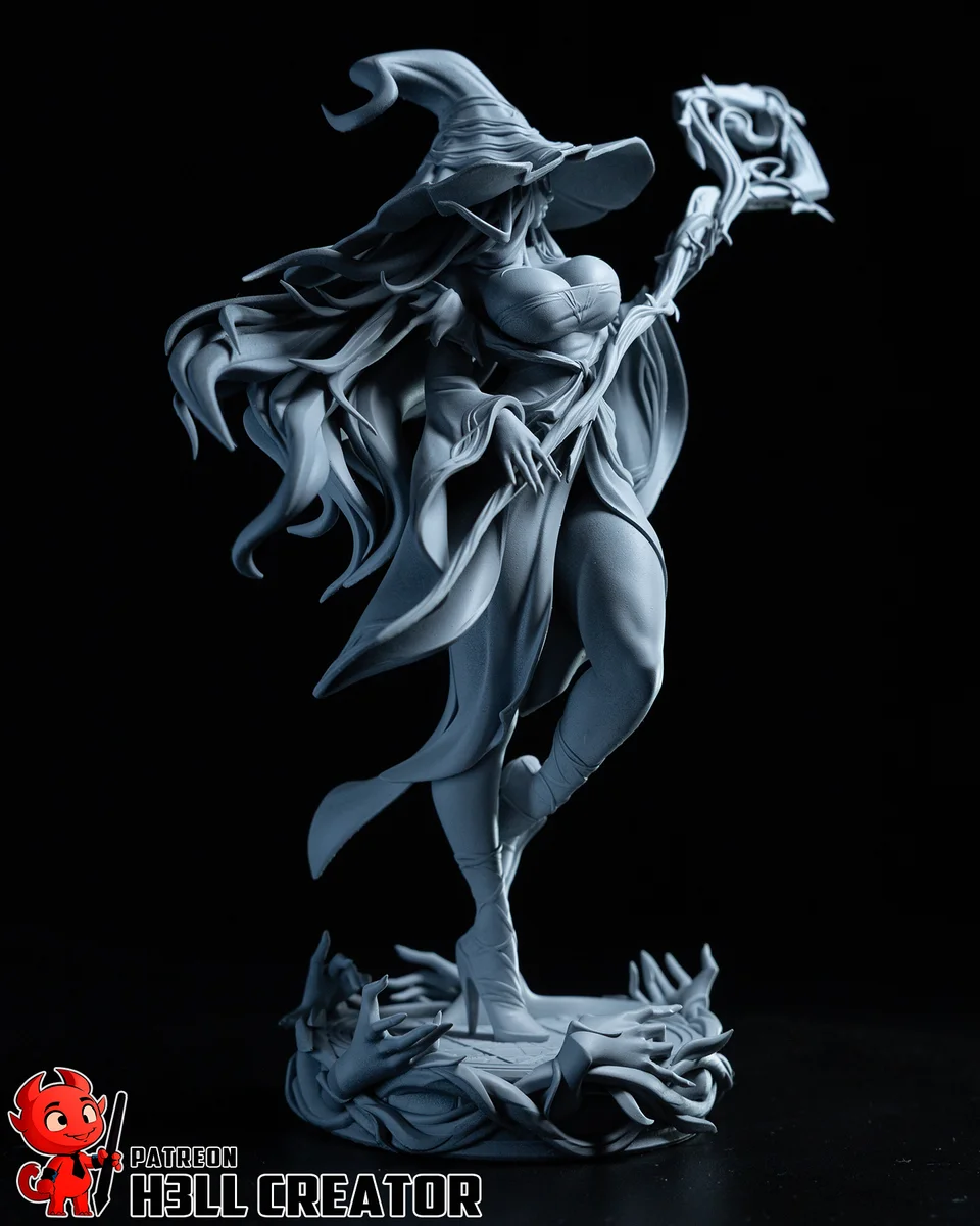Recluse | Fan Art | 3D Printed Resin Model Garage Kit | *Un-Painted* | H3LL Creator 9