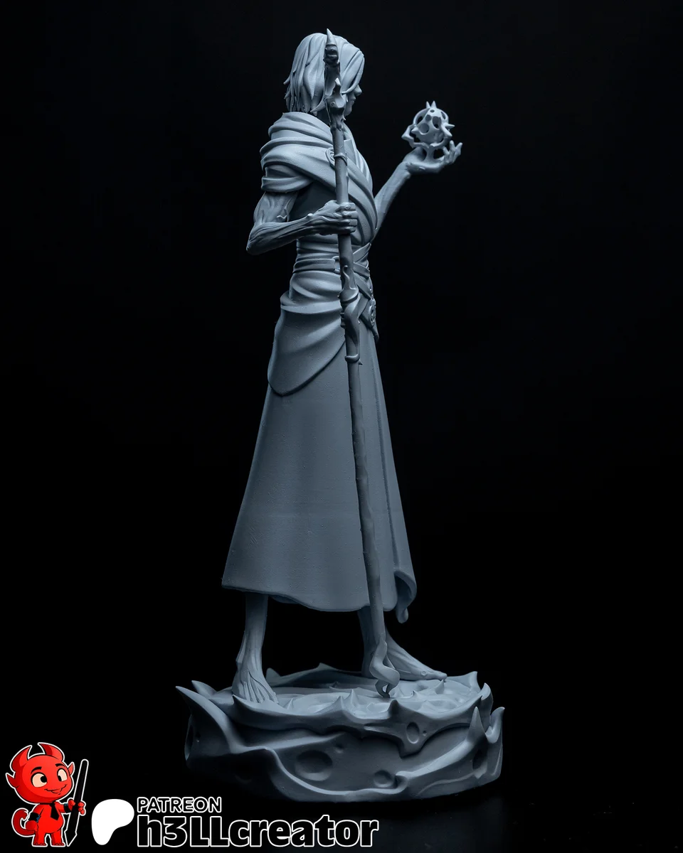 Progressive Healer | Fan Art | 3D Printed Resin Model Garage Kit | *Un-Painted* | H3LL Creator 11