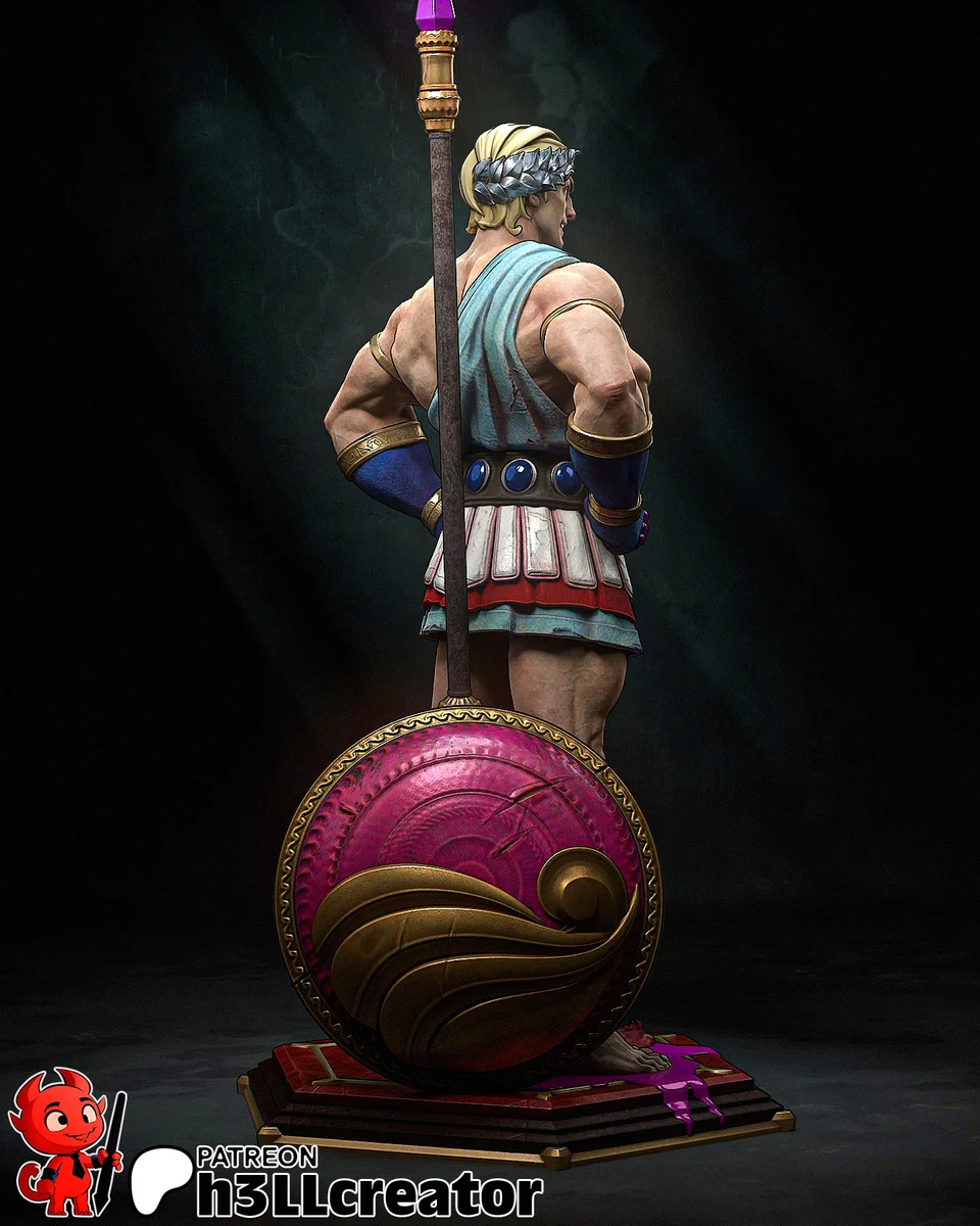Theseus | Fan Art | 3D Printed Resin Model Garage Kit | *Un-Painted* | H3LL Creator 11