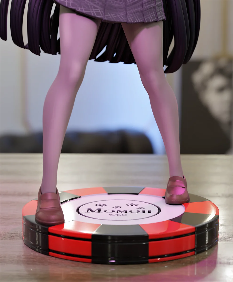 Yumeko | Fan Art | 3D Printed Resin Model Garage Kit | *Un-Painted* | Momoji 5