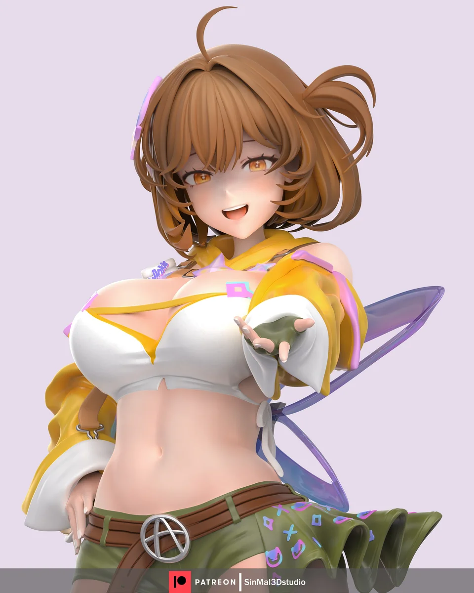 Anis Star | Fan Art | 3D Printed Resin Model Garage Kit | *Un-Painted* | Sin3Dstudio