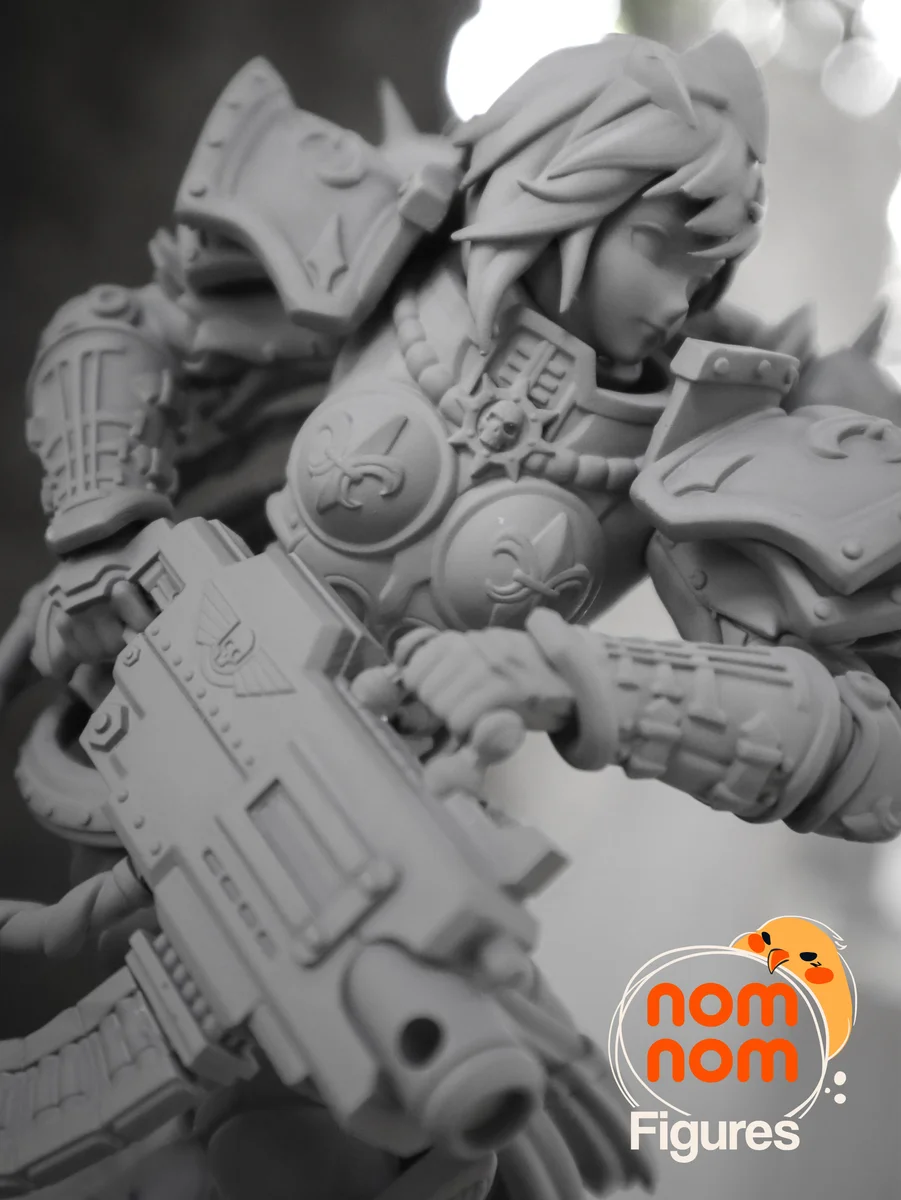 Stronghold Moonlight | Fan Art | 3D Printed Resin Model Garage Kit | *Un-Painted* | Nomnom 9