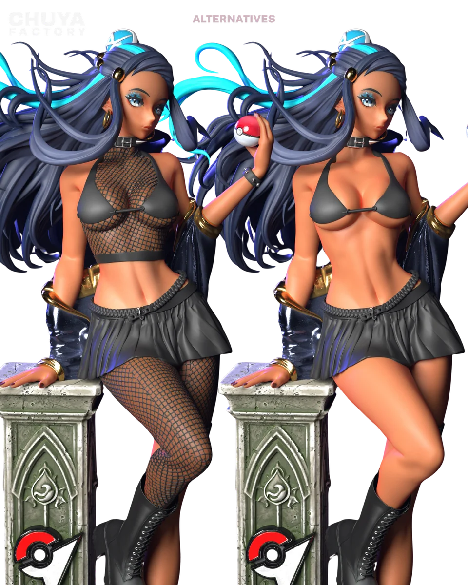 Nessa | Fan Art | 3D Printed Resin Model Garage Kit | *Un-Painted* | Chuya Factory 11