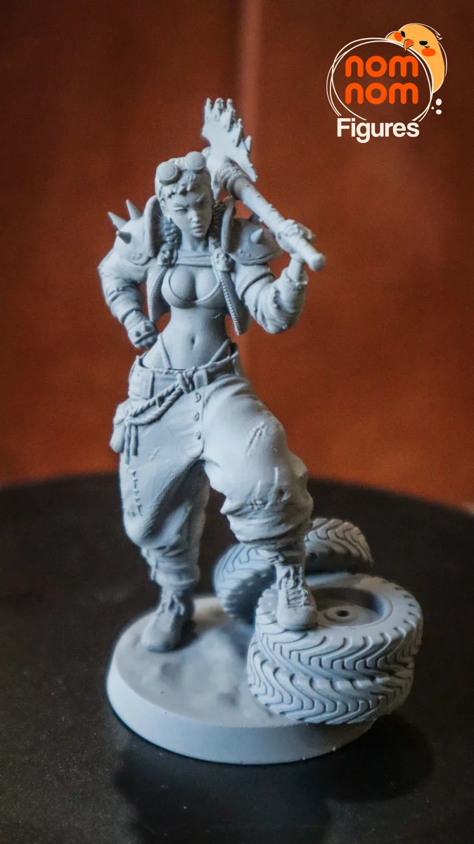 Tootsy Flower | Fan Art | 3D Printed Resin Model Garage Kit | *Un-Painted* | Nomnom 3