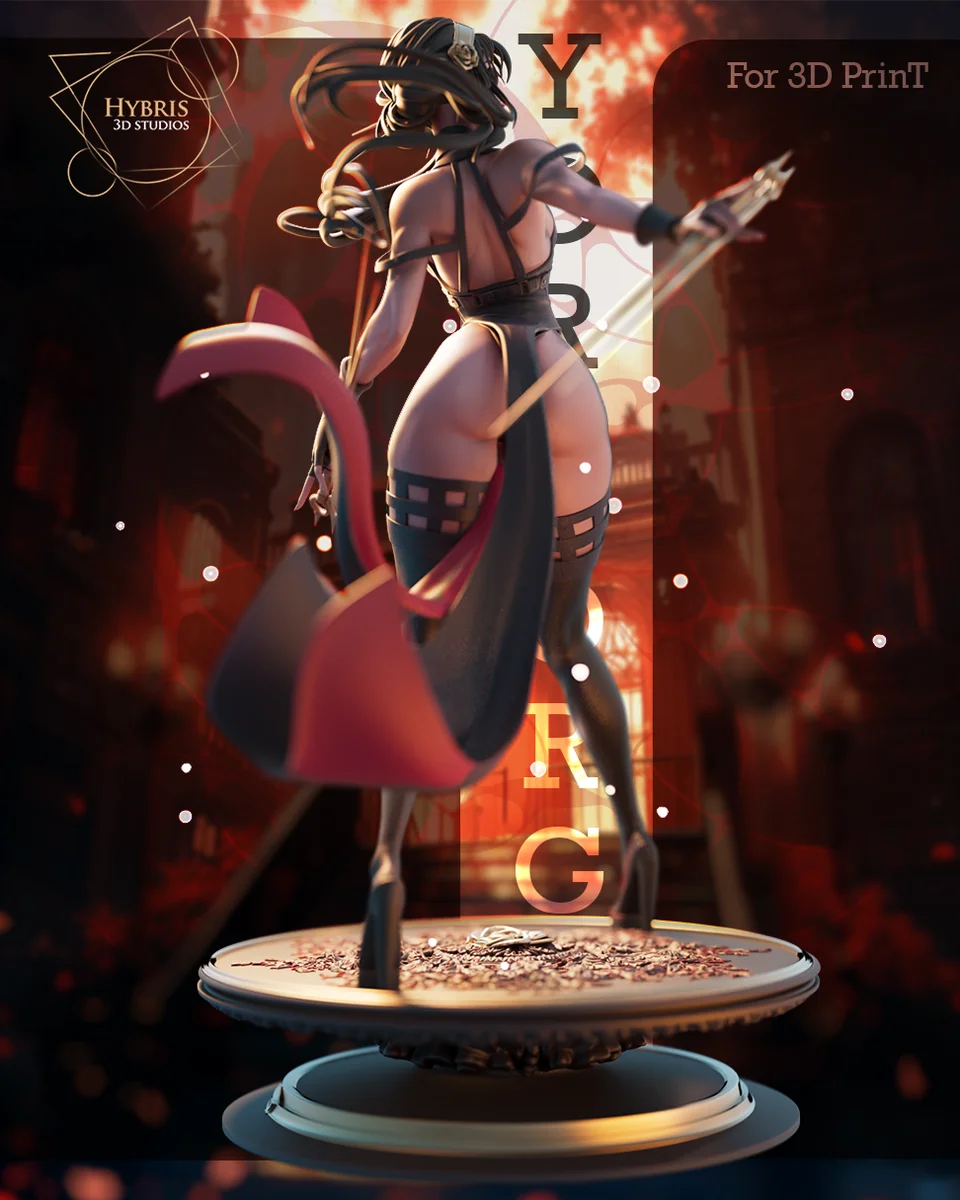 Thorn Princess | Fan Art | 3D Printed Resin Model Garage Kit | *Un-Painted* | Hybris Studios 5