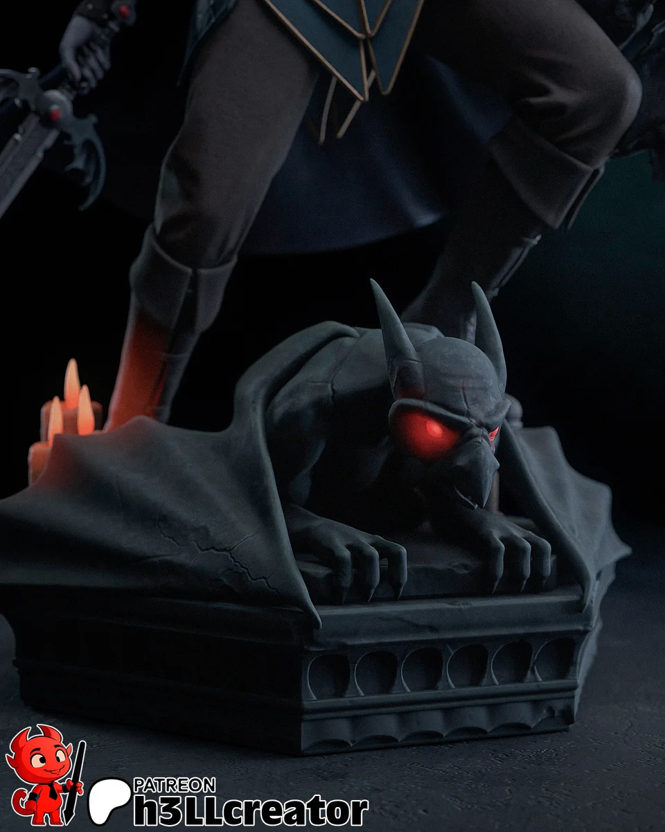 Strahd von Zarovich | Fan Art | 3D Printed Resin Model Garage Kit | *Un-Painted* | H3LL Creator 11