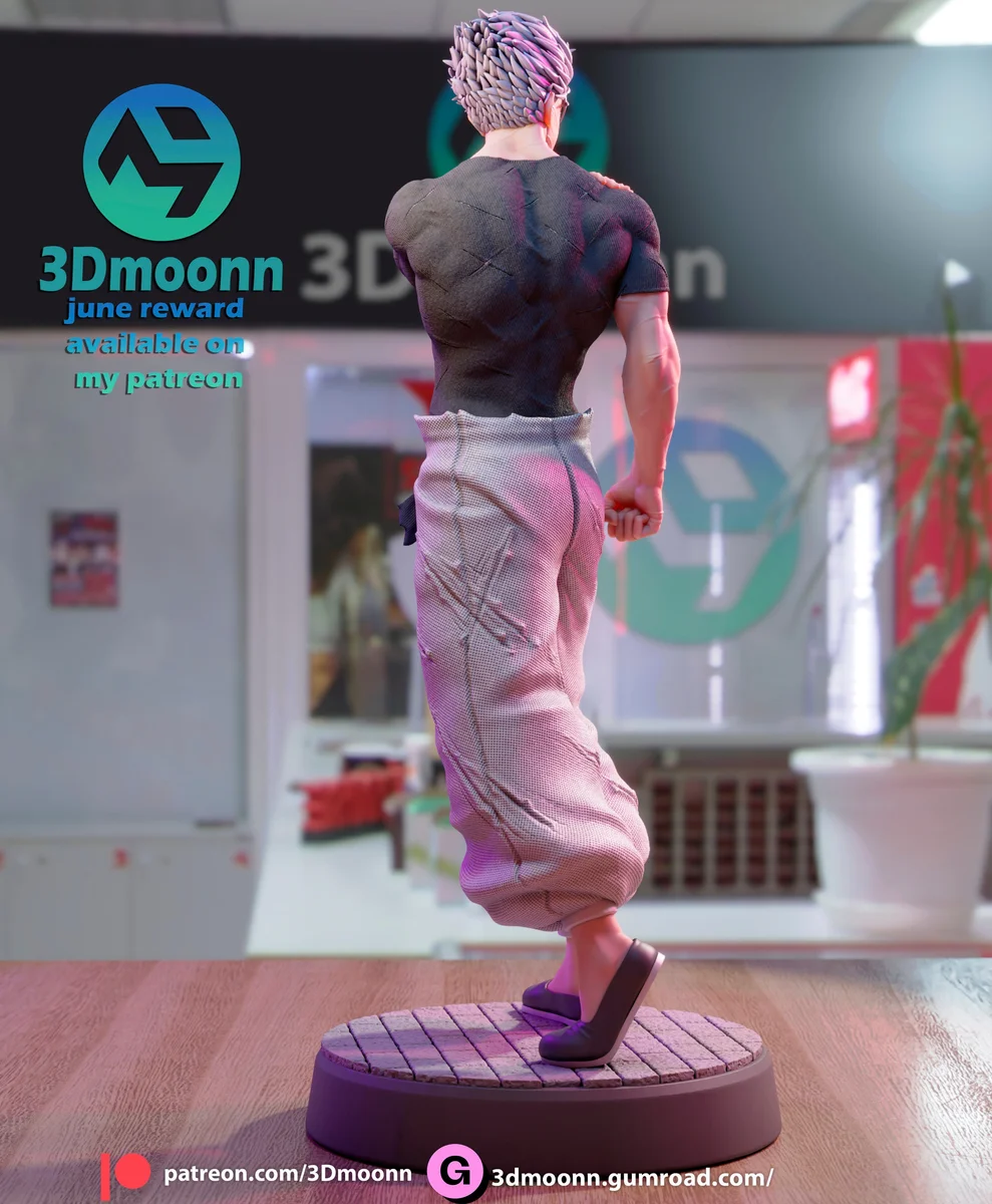 Gogo | Fan Art | 3D Printed Resin Model Garage Kit | *Un-Painted* | 3DMoon 3