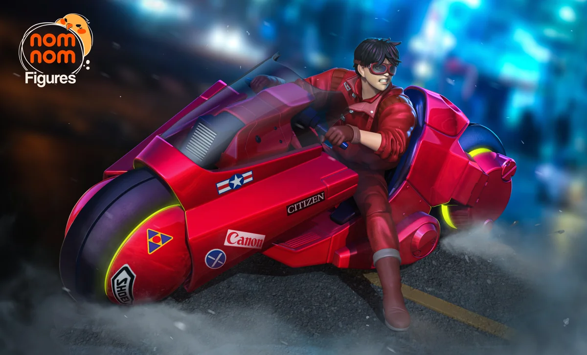 Kaneda | Fan Art | 3D Printed Resin Model Garage Kit | *Un-Painted* | Nomnom