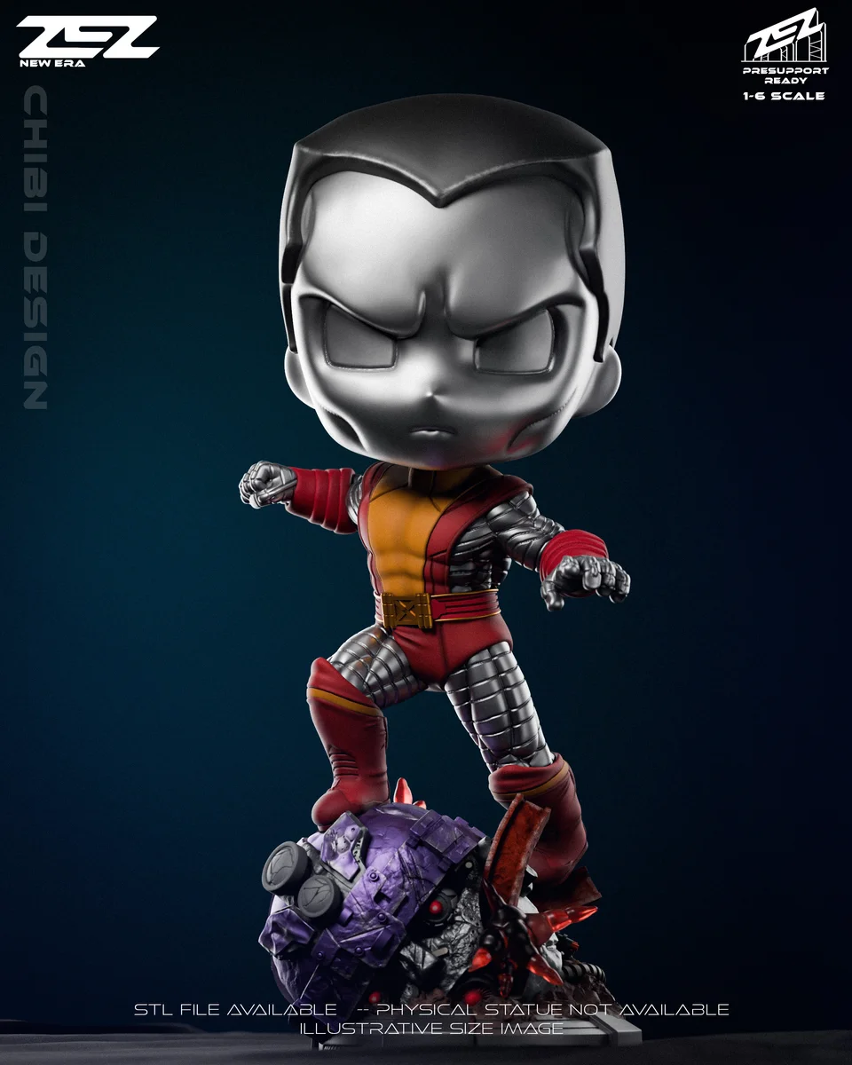Chibi Colossus | Fan Art | 3D Printed Resin Model Garage Kit | *Un-Painted* | ZEZ Studio 5