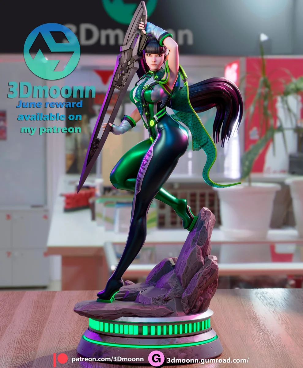 Planetary Defender | Fan Art | 3D Printed Resin Model Garage Kit | *Un-Painted* | 3DMoon 3