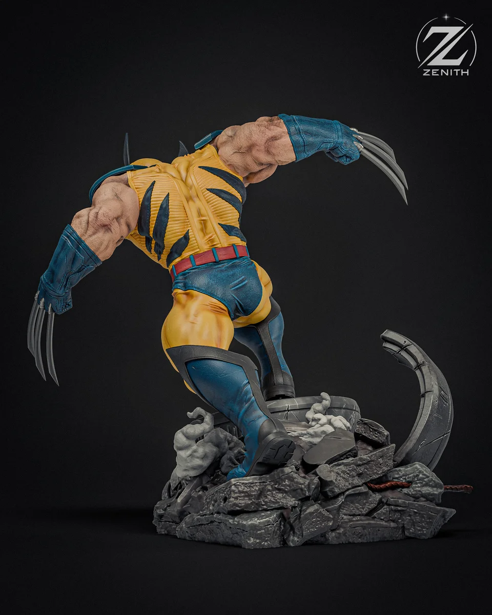 Wolverine | Fan Art | 3D Printed Resin Model Garage Kit | *Un-Painted* | Zenith Studios 7