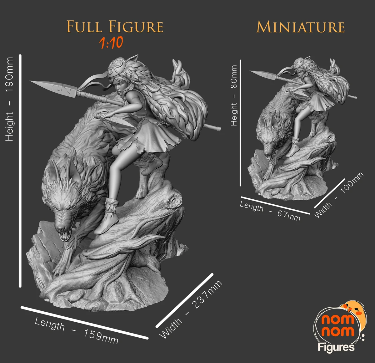 Bella Bells | Fan Art | 3D Printed Resin Model Garage Kit | *Un-Painted* | Nomnom 5
