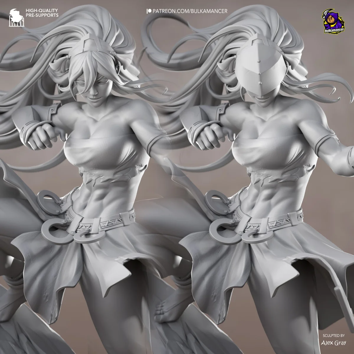 Toph | Fan Art | 3D Printed Resin Model Garage Kit | *Un-Painted* | Bulkamancer 7
