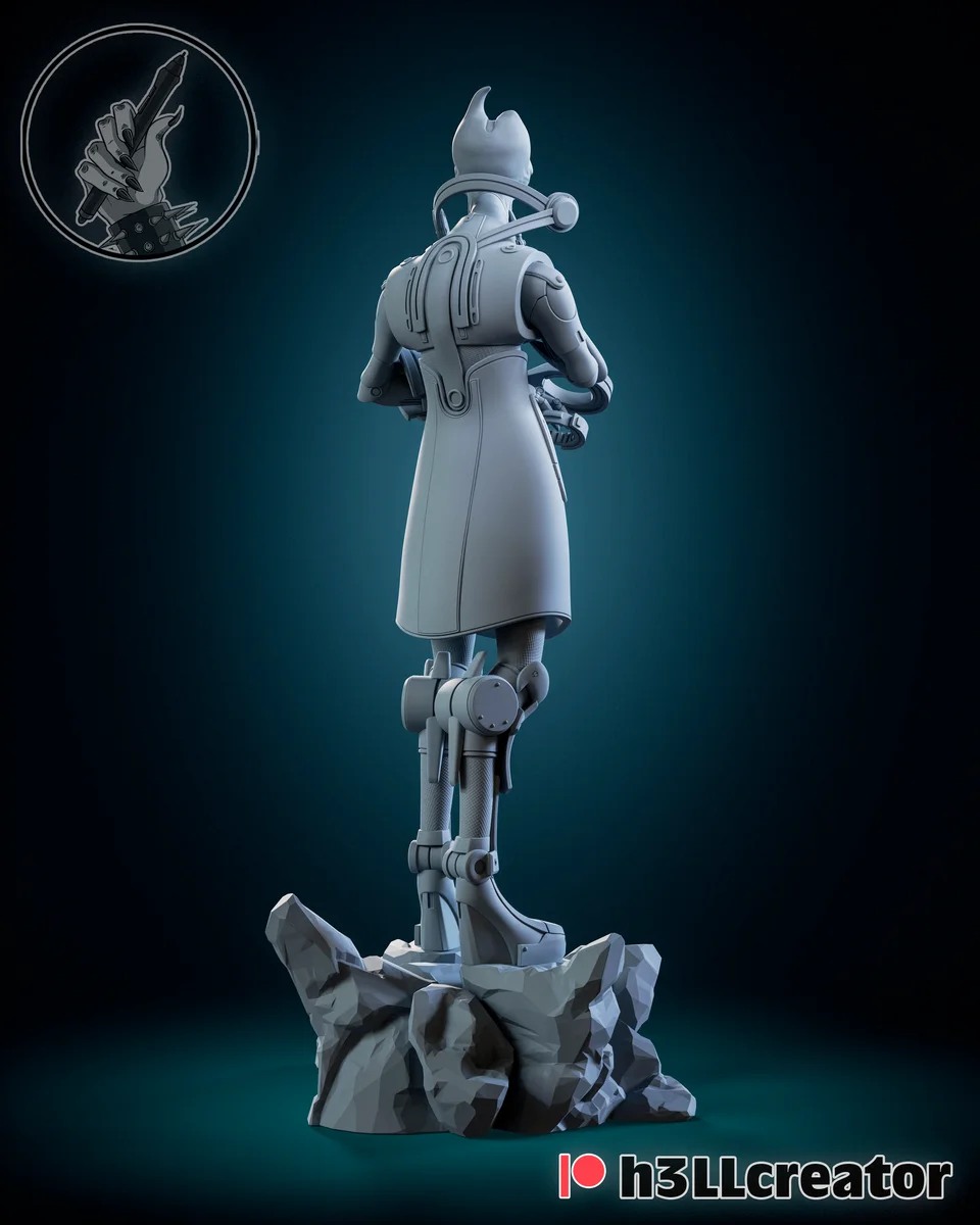Mordin Solus | Fan Art | 3D Printed Resin Model Garage Kit | *Un-Painted* | H3LL Creator 7