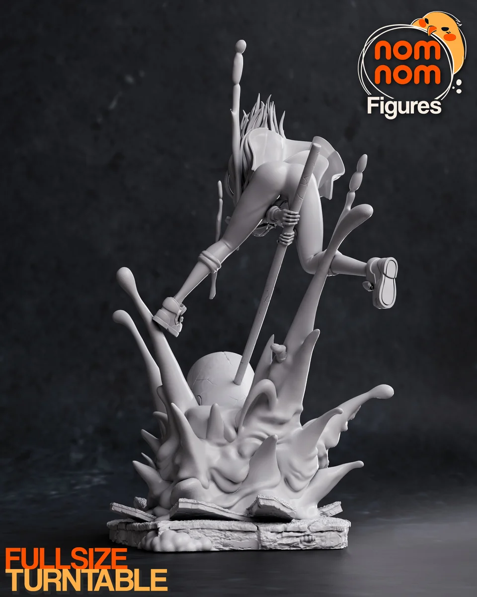 Power | Fan Art | 3D Printed Resin Model Garage Kit | *Un-Painted* | Nomnom 5