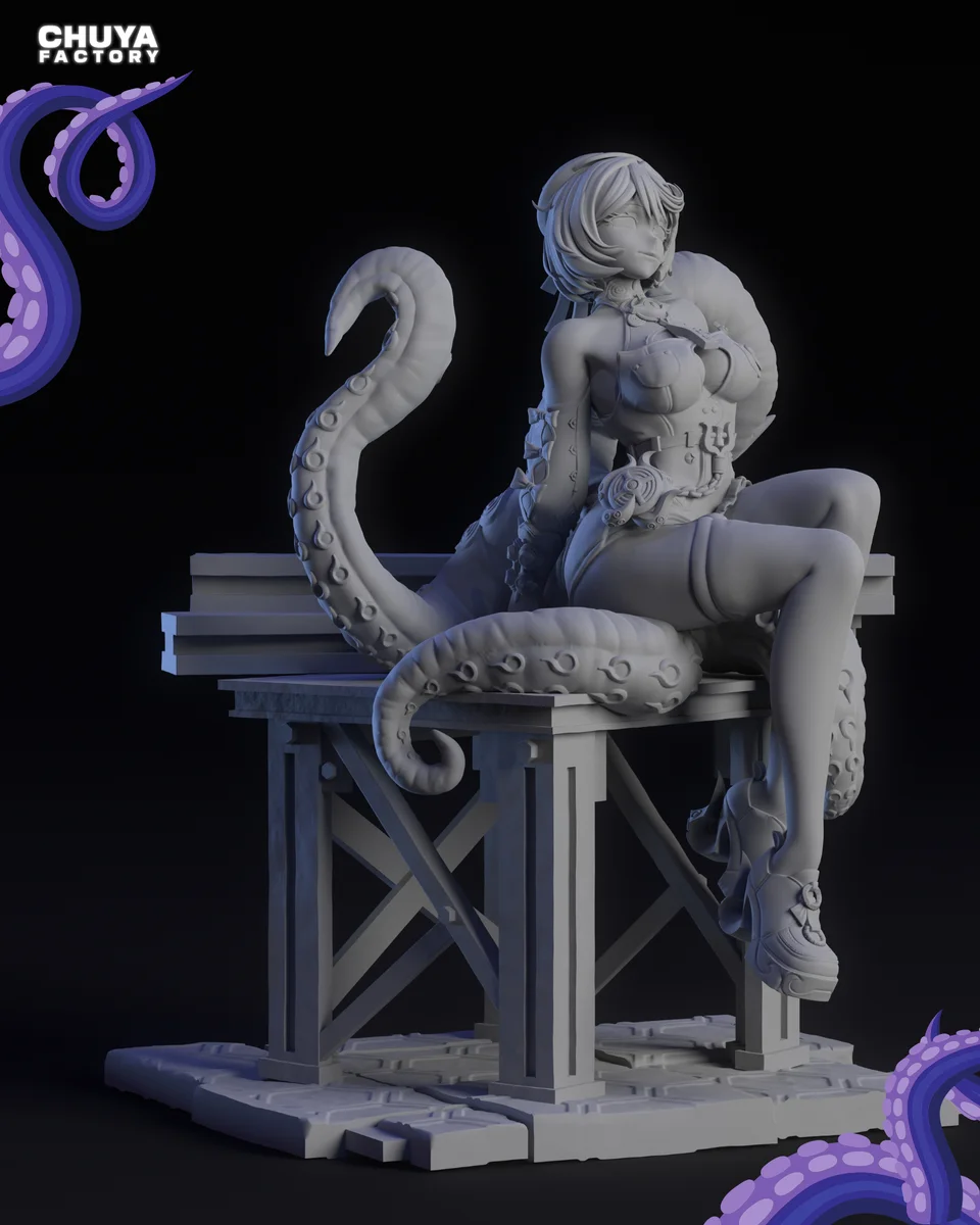 Yidhari | Fan Art | 3D Printed Resin Model Garage Kit | *Un-Painted* | Chuya Factory 10