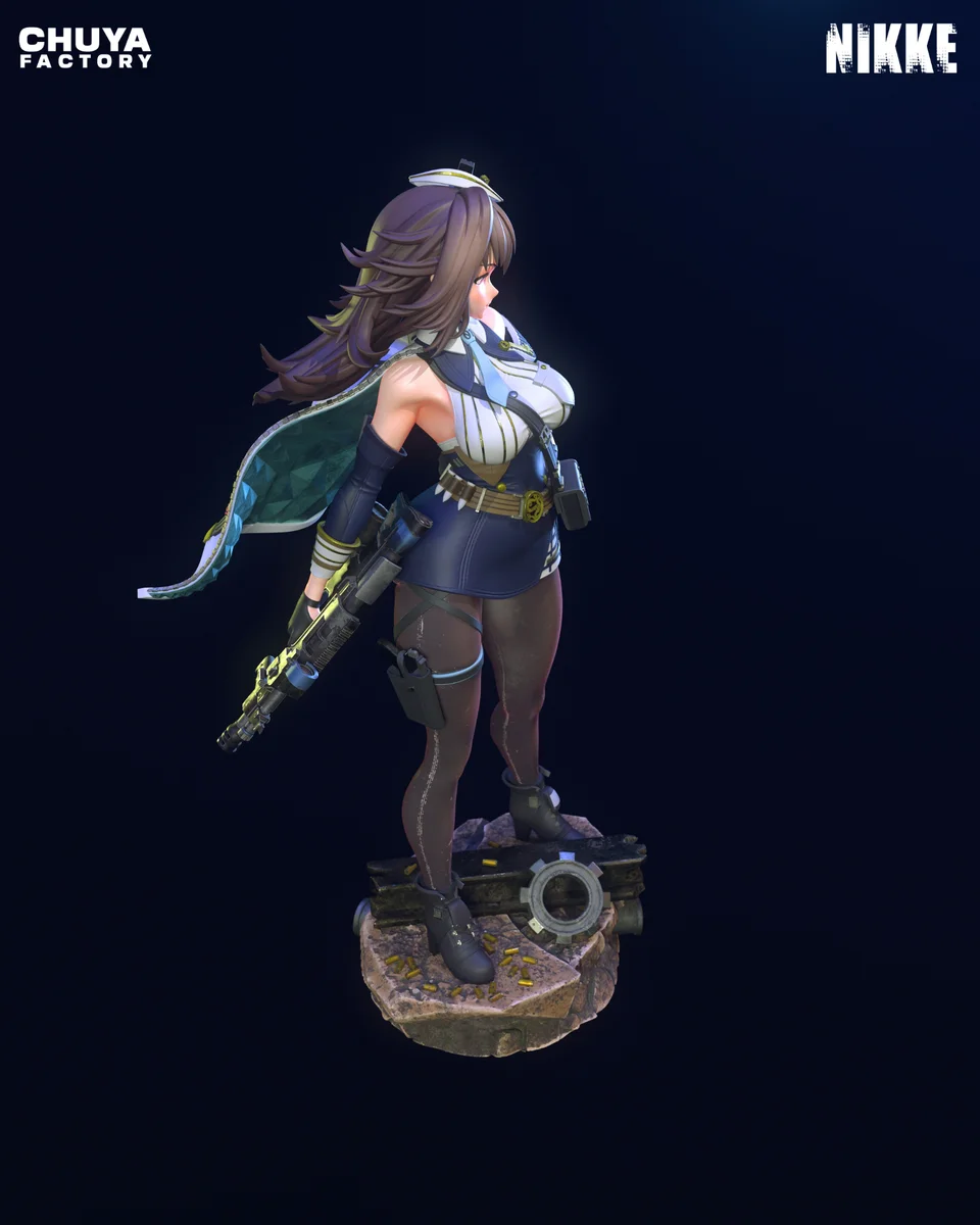 Marian | Fan Art | 3D Printed Resin Model Garage Kit | *Un-Painted* | Chuya Factory 12