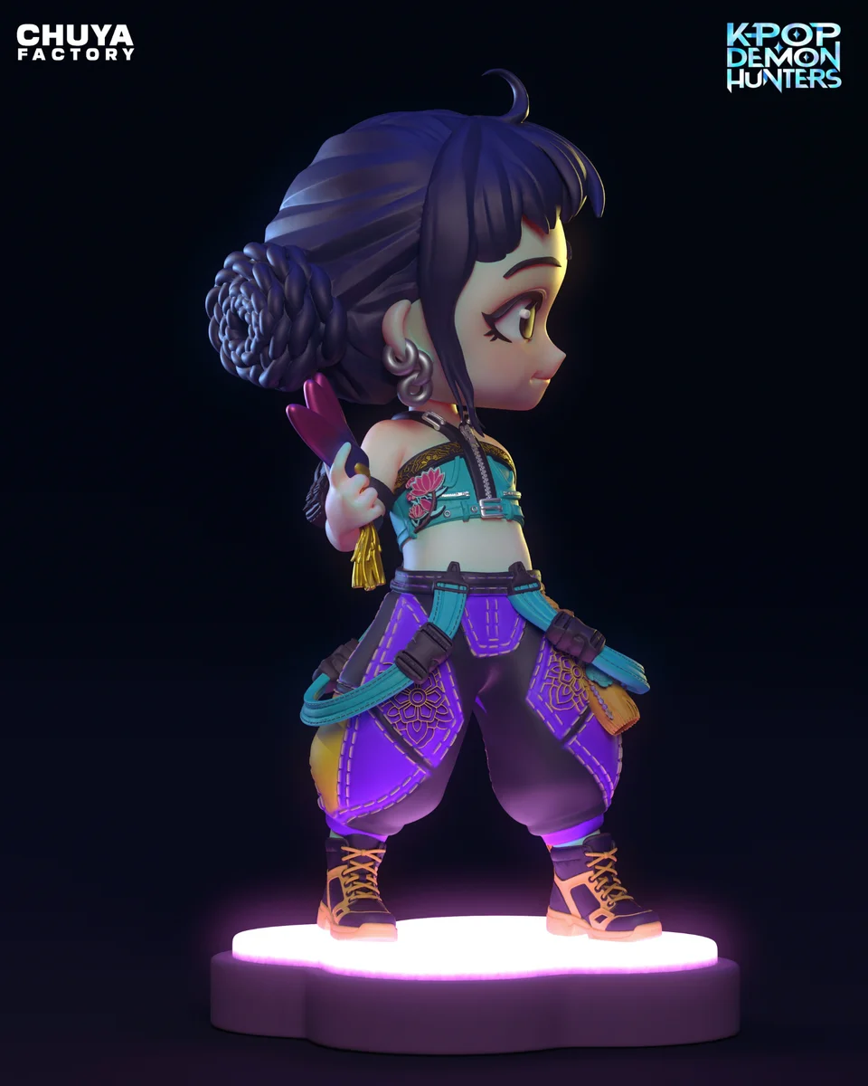 Chibi Zoey | Fan Art | 3D Printed Resin Model Garage Kit | *Un-Painted* | Chuya Factory 5