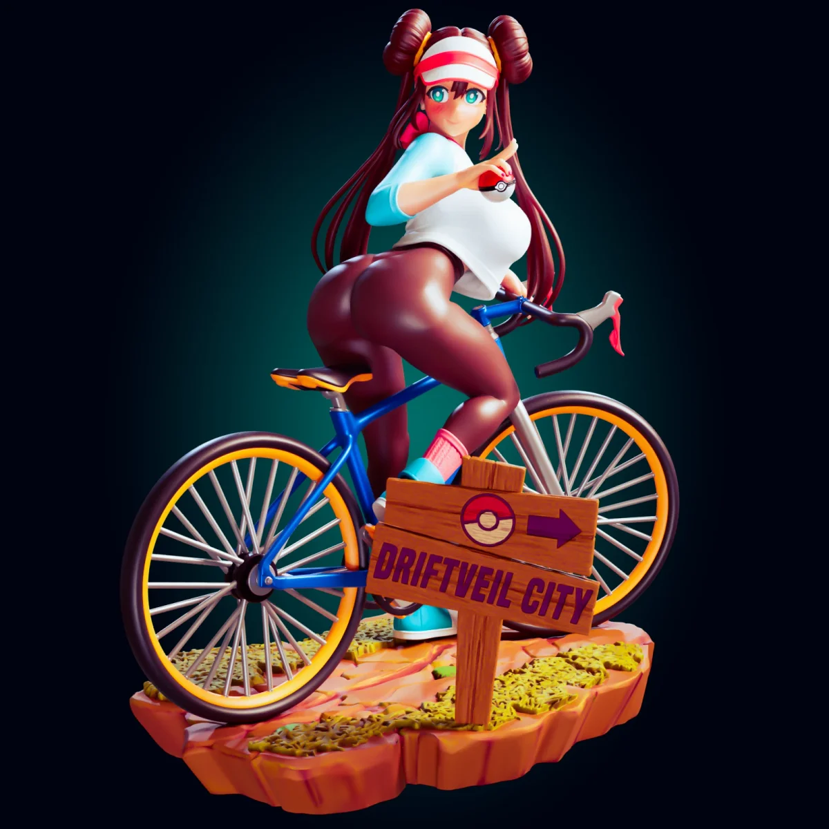 Rosa | Fan Art | 3D Printed Resin Model Garage Kit | *Un-Painted* | Officer Rhu 2