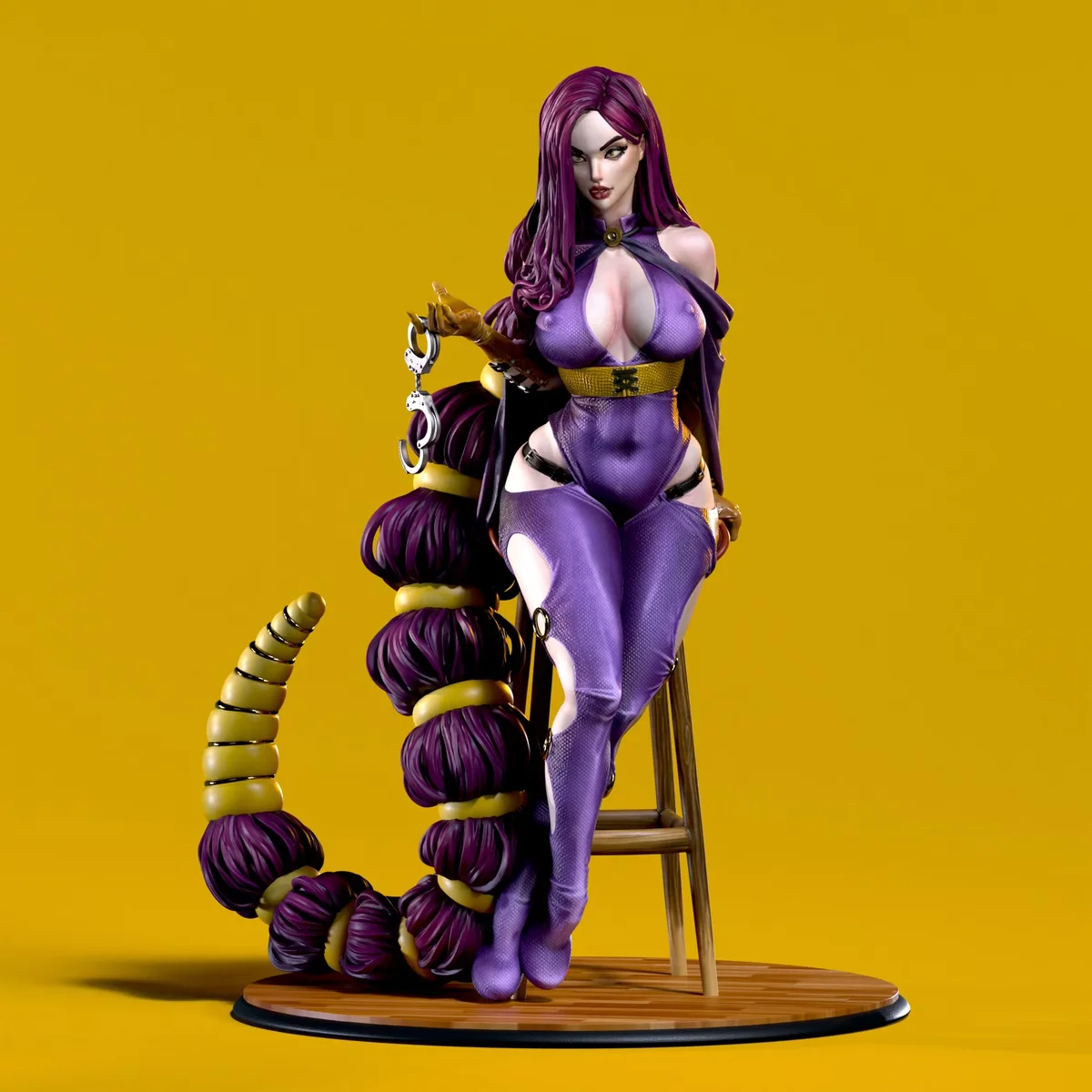 Ekira - Waifumon | Fan Art | 3D Printed Resin Model Garage Kit | *Un-Painted* | SiryllArt 3