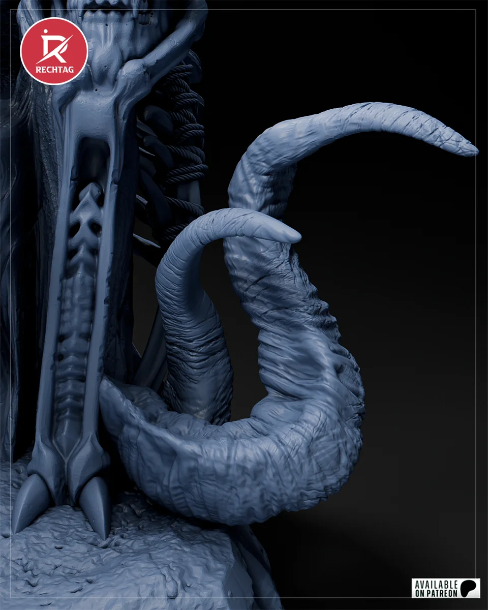 Skeletor | Fan Art | 3D Printed Resin Model Garage Kit | *Un-Painted* | Rechtag 18