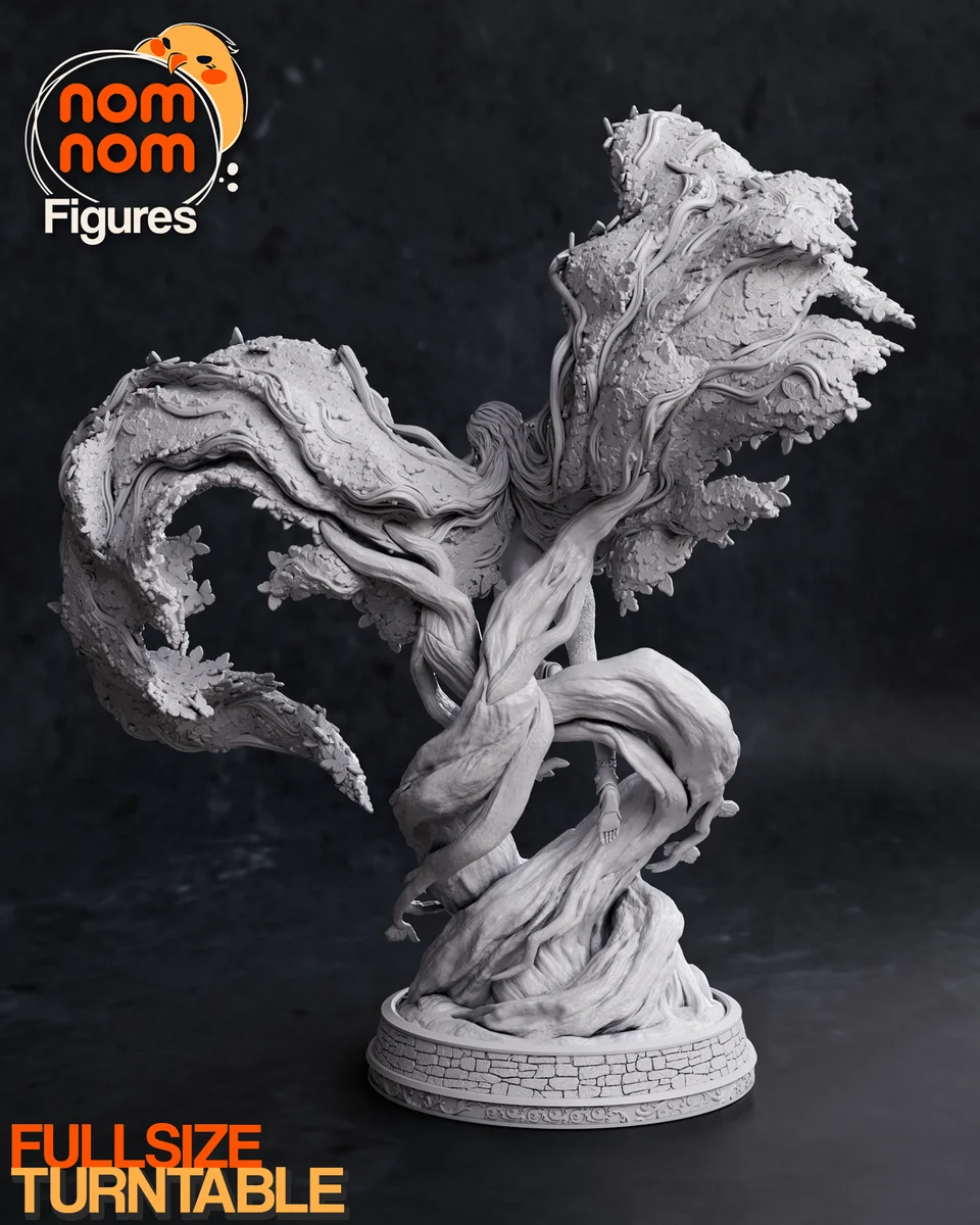 Malenia Goddess of Rot | Fan Art | 3D Printed Resin Model Garage Kit | *Un-Painted* | Nomnom 5