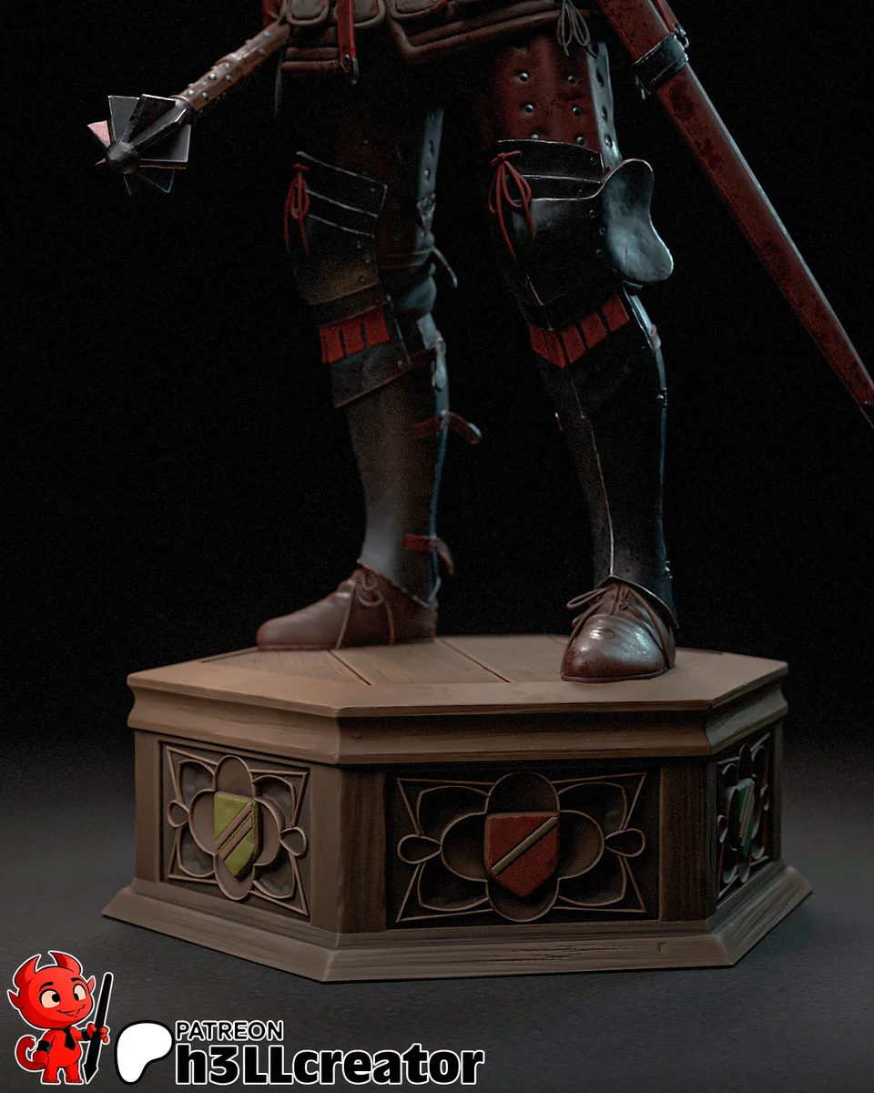 Jan Žižka | Fan Art | 3D Printed Resin Model Garage Kit | *Un-Painted* | H3LL Creator 8