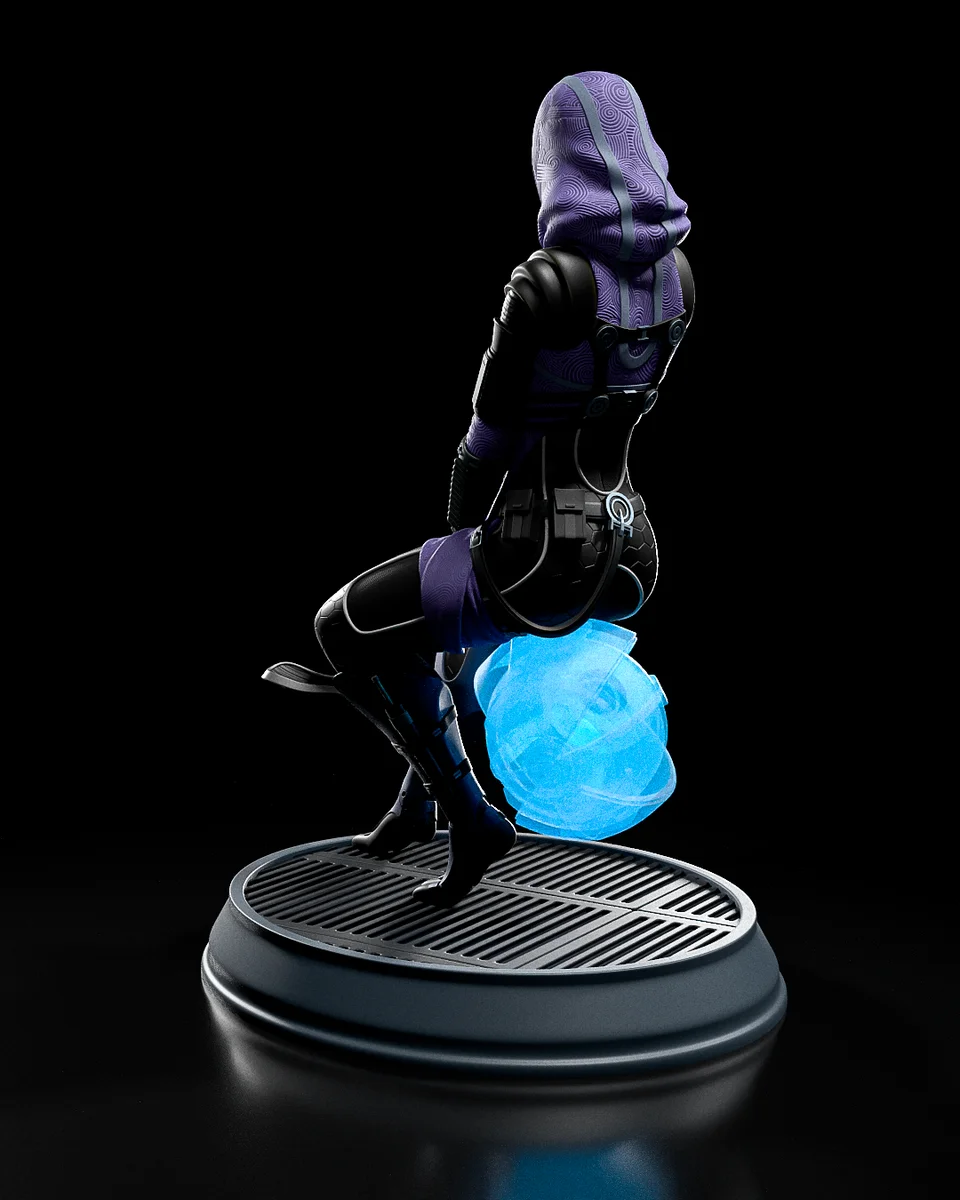 Tali Zorah | Fan Art | 3D Printed Resin Model Garage Kit | *Un-Painted* | H3LL Creator 4