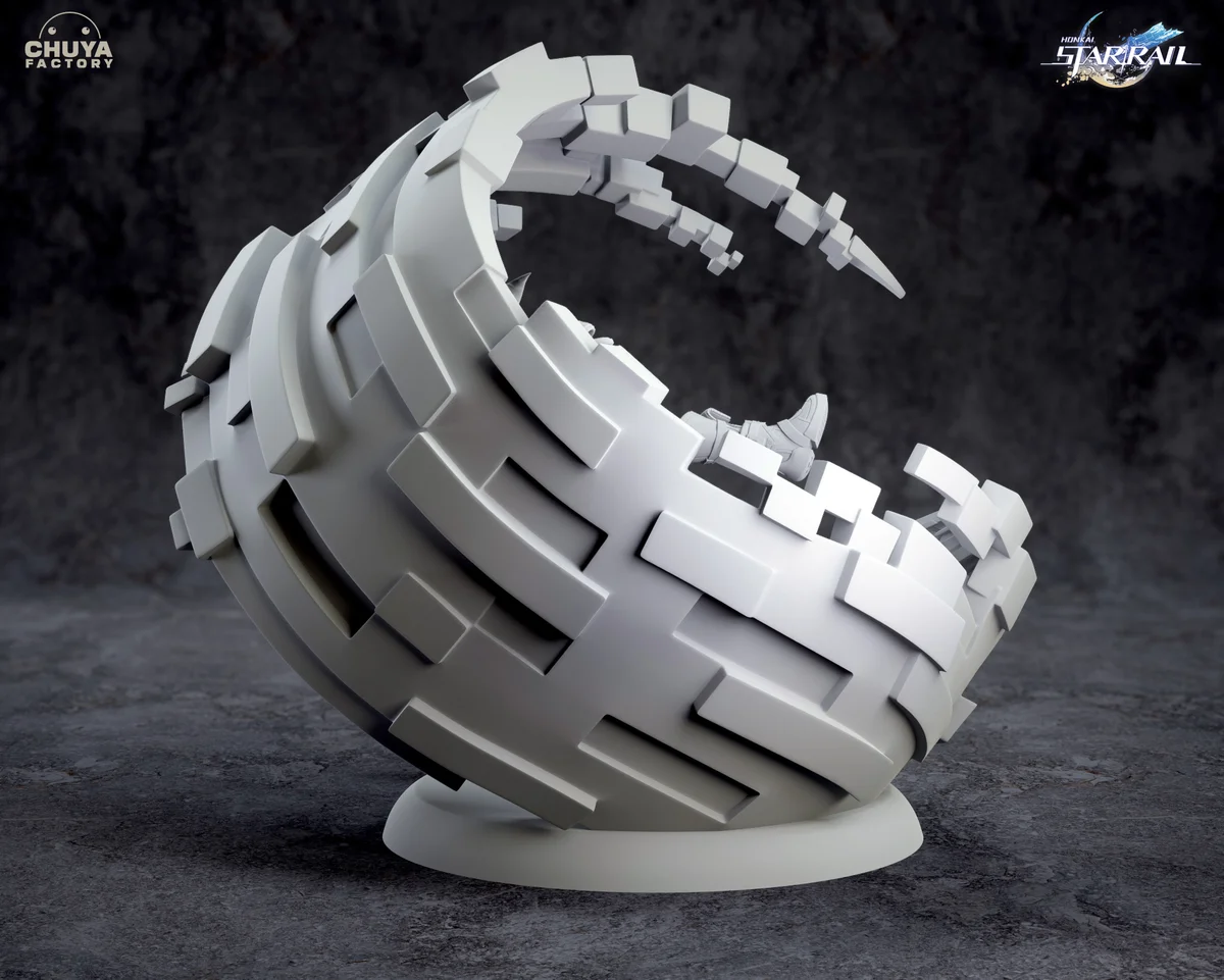 Silver Wolf | Fan Art | 3D Printed Resin Model Garage Kit | *Un-Painted* | Chuya Factory 14